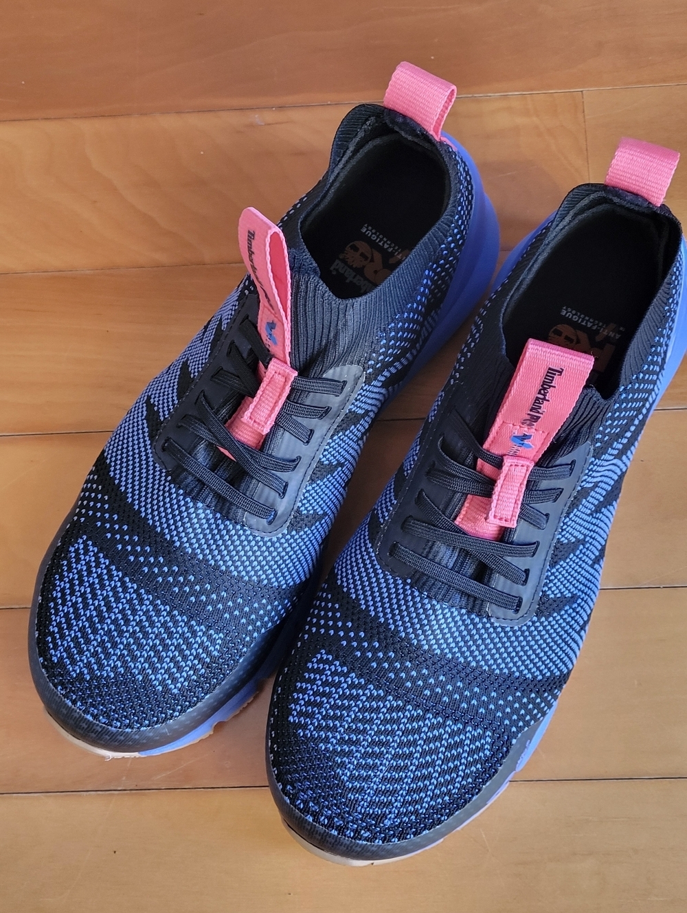 Timberland PRO Women's Radius Knit Composite Toe athletic work shoes 8.5M Mint - Picture 8 of 13